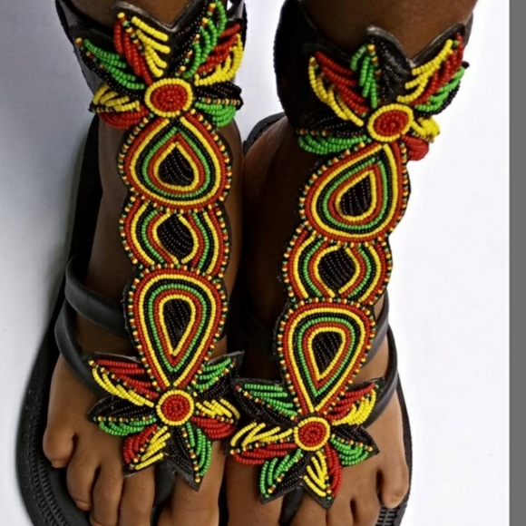 African style sandals - Picture 4 of 5